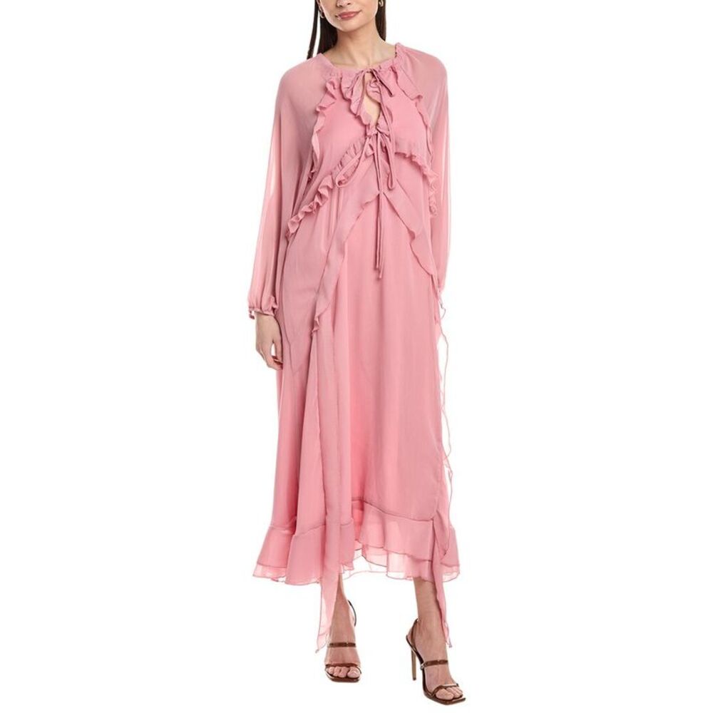 To My Lovers Womens  Midi Dress, Pink